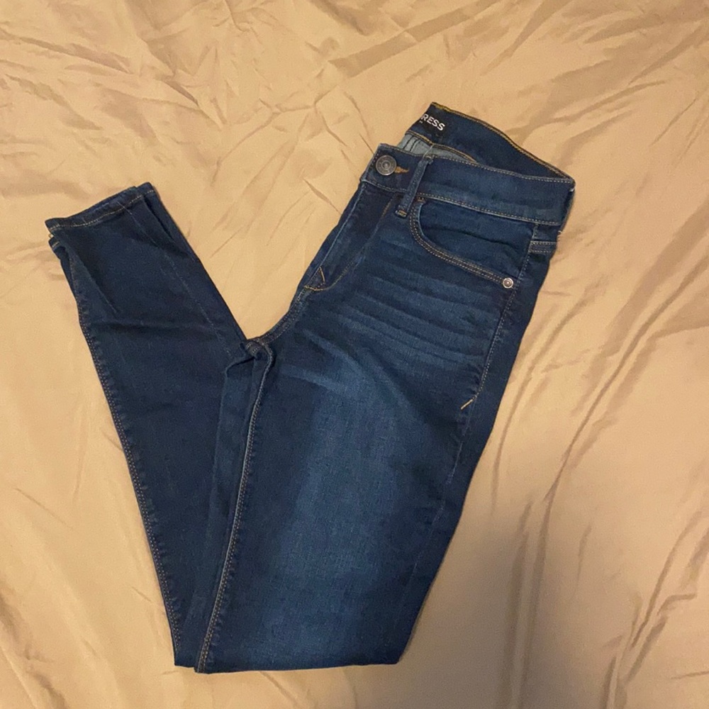Express Mid Rise Stretch Jeans Size 4/27
